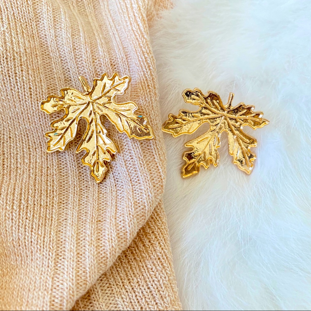 Maple Leaf Earrings